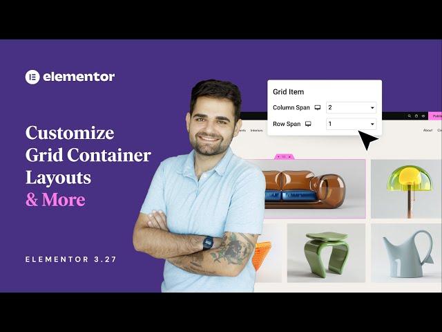 Introducing Elementor 3.27: Flexible Grids, Better Security, YouTube Shorts & More!