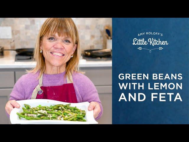 Green Beans with Lemon and Feta