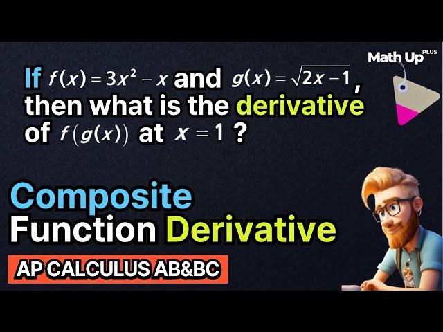 Solving Derivatives of Composite Functions: Step-by-Step #maths #apcalculusab #apcalculusbc