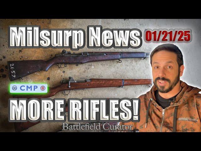 Big NEWS Regarding CMP M1 Garand and Bolt Action Rifles! Also Looking at What They Have There?