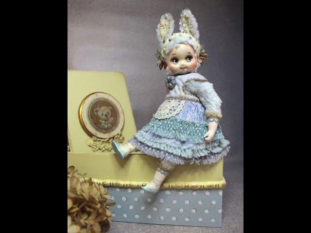 KEWPIE, MUSICAL BUNNY DOLL 