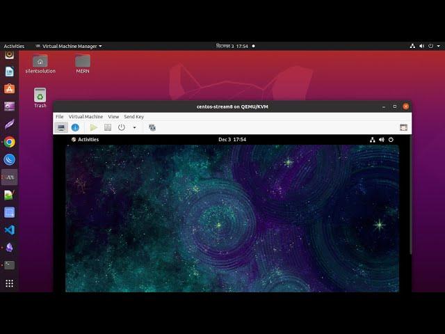 How to update Centos stream 9 installation on ubuntu