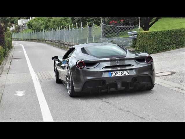 INSANE Ferrari 488 SOUND - LOUD Novitec VS Capristo Exhaust!