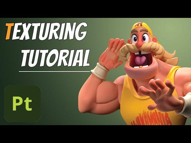 Texturing Stylized Character - Substance Painter Tutorial