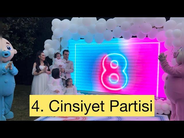 4. BEBEĞİMİZİN CİNSİYET PARTİSİ(4. BABY GENDER PARTY)