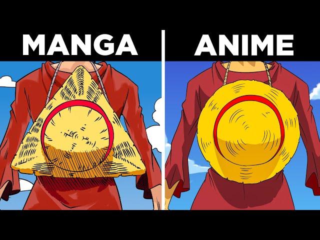 25 Manga/Anime Changes in One Piece!