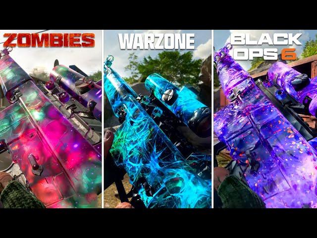 ALL BLACK OPS 6 MASTERY CAMOS GAMEPLAY SHOWCASE! (Multiplayer, Zombies & Warzone Mastery Camos)