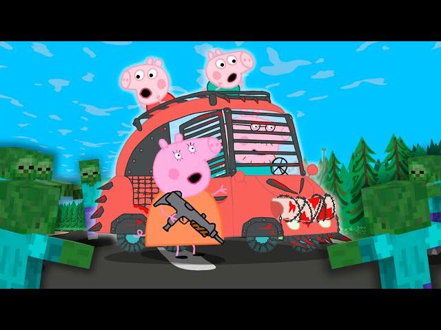 Peppa Pig vs Zombies - Animation Parody