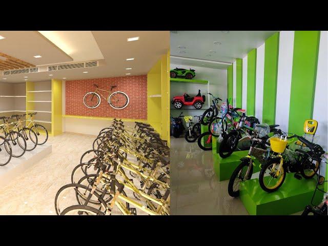 Cycle Showroom Interior Designs | Interior Design Ideas