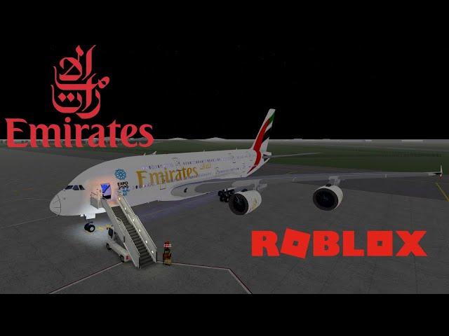 ROBLOX|| Emirates Airlines FIRST CLASS Review