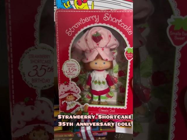 Strawberry Shortcake 35th anniversary doll. #shorts #strawberryshortcake #80stoys #retro