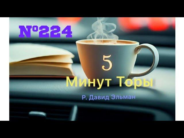 5 МИНУТ ТОРЫ / ВЫПУСК№224 - Глава Ноах (АУДИО)