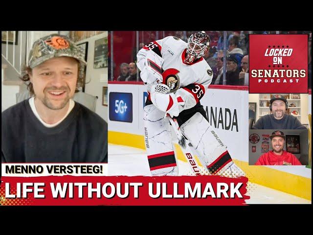 Linus Ullmark Absent, Thomas Chabot Leaves Senators Practice + Friend Of The Show Menno Versteeg