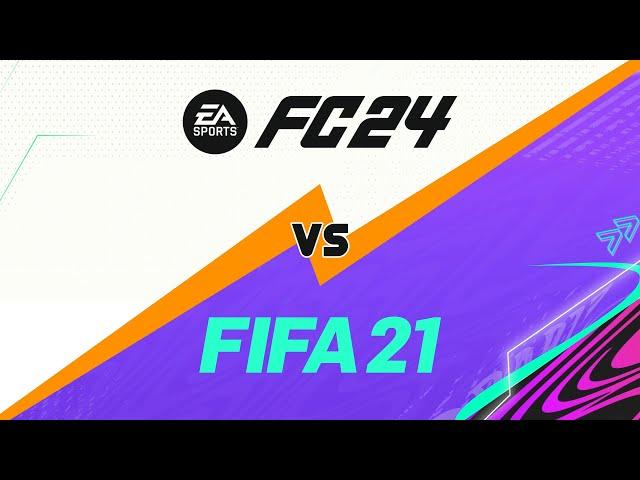 FC24 vs Fifa 21 in 2024