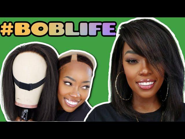 This Bob Looks SO Natural! Totally GLUELESS & Beginner Friendly! | MARY K. BELLA | My Quality Hair