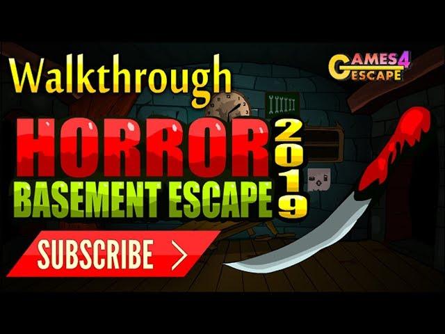 Horror Basement Escape 2019 Walkthrough[Games4Escape]