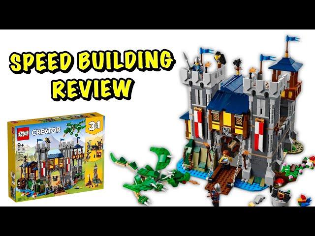 LEGO Средневековый Замок [АНИМАЦИЯ СБОРКИ] Creator 31120 Speed Building Review