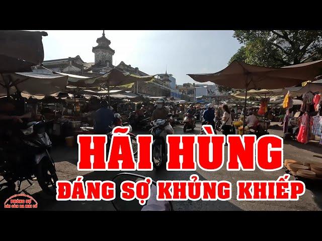 HÃI HÙNG ĐÁNG SỢ KHỦNG KHIẾP VIỆT KIỀU MỸ CHỢ HÒA BÌNH QUẬN 5 SÀI GÒN NGÀY NAY