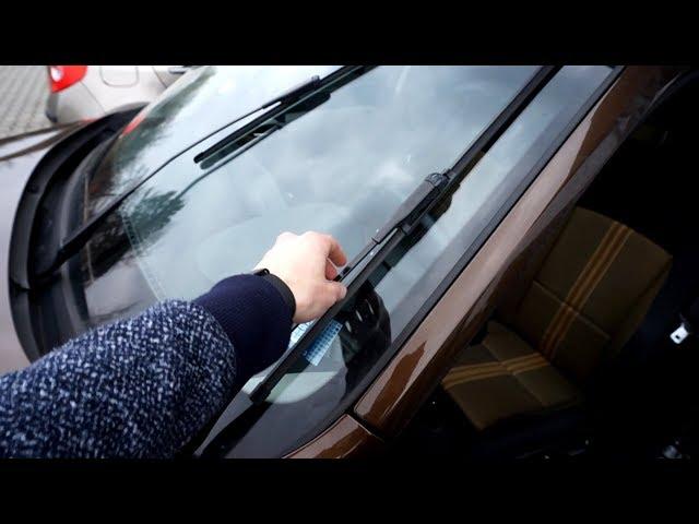 BMW X1 wiper blades service position