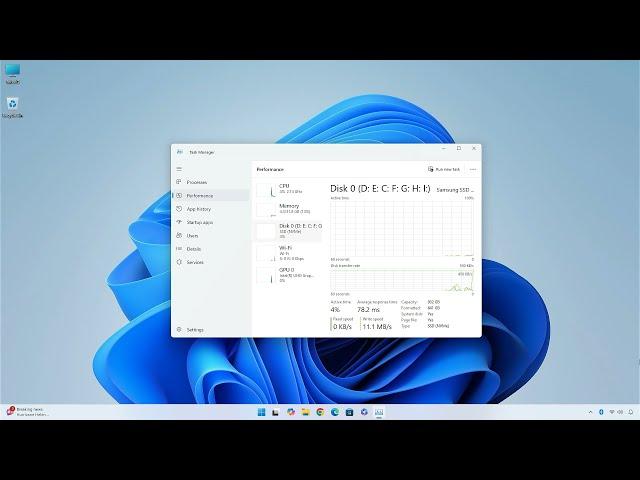 How To Enable New Task manager to show SSD type & Shared files in File Explorer Home