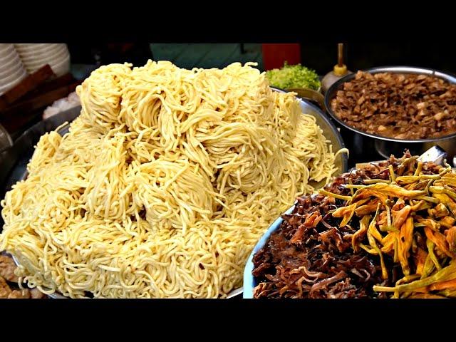 Taiwanese noodle chefs! Each with amazing cooking skills - Taiwan Food