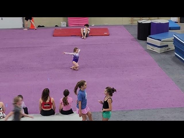 level 2 floor routine #usagymnastics