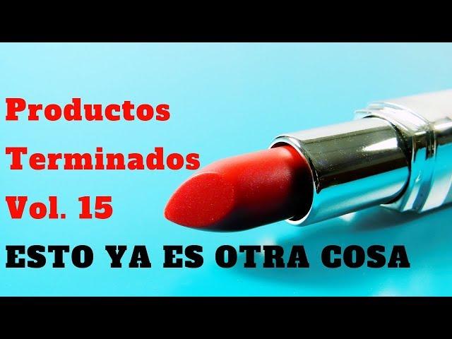 Productos TERMINADOS #15 de COSMÉTICA y MAQUILLAJE 2020 | El mundo de Calíope