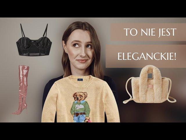 10 rzeczy, których nie nosi elegancka kobieta