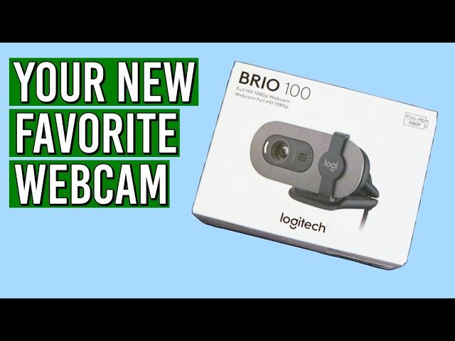 Logitech Brio 100 Webcam - Unboxing & Review