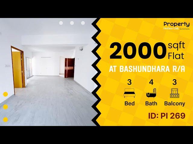 Luxurious 2000 sqft flat for sale in Bashundhara B Block | Ready Flat for sale in Dhaka