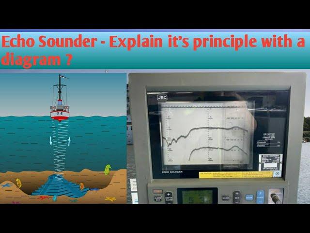 Echo sounder working Principle ?