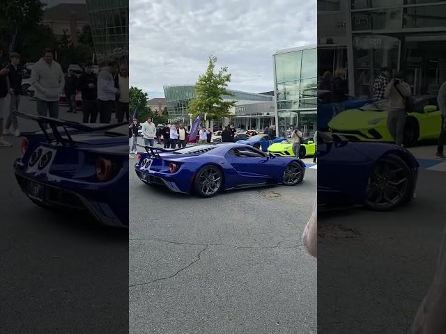 FORD GT STARTUP SOUND AND RACE MODE ACTIVE!! #fordgt #shorts