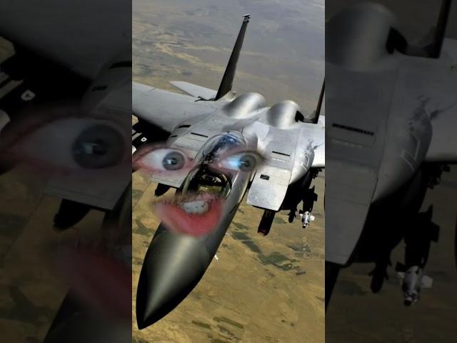 the F15 Is Terrifying #viral #military #memesdaily