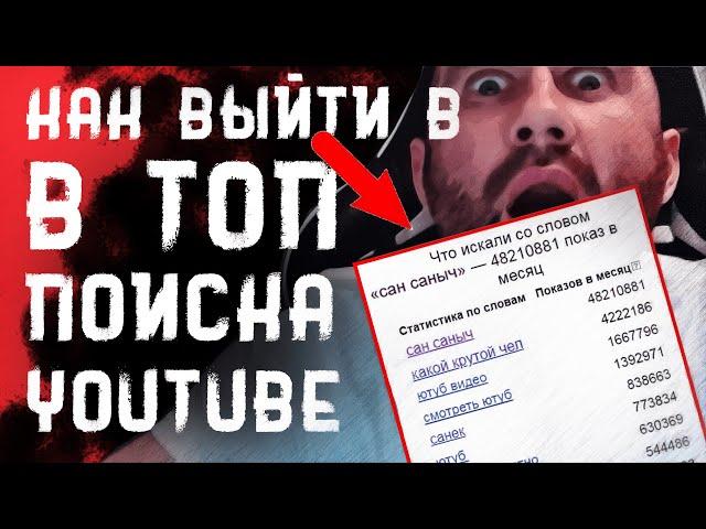 Как подобрать ключевые слова и выйти в топ поиска на YouTube