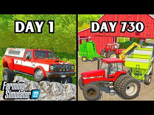 I Spent 2 Years Building Ultimate Farm From $0 And A Truck? | Farming Simulator 22