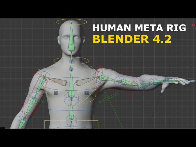 Tutorial: Human Meta Rig | NEW Blender 4.2 Build