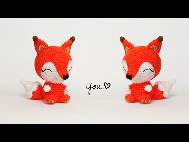  I couldn't resist . How to crochet a fox detailed pattern .Part 1