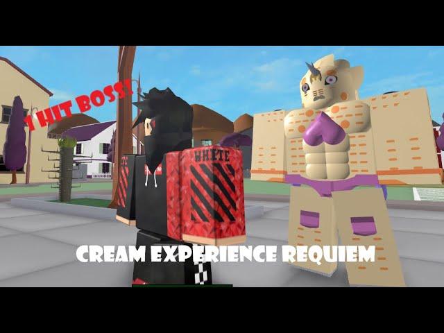 Getting Cream Experience Requiem | Project Jojo