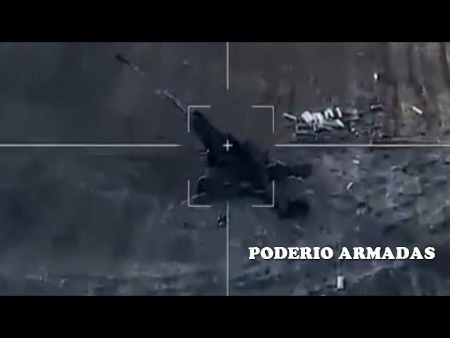 Drones kamikazes rusos Lancet destruye un obús estadounidense M777 y un sistema Strela-10