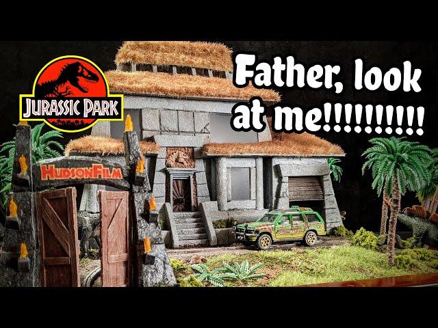 Why I CRAFTED my childhood home as a JURASSIC PARK diorama