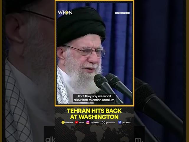 Iran’s Supreme Leader Khamenei Tells US To 'Stop Talking Nonsense' On Nuclear Enrichment | WION