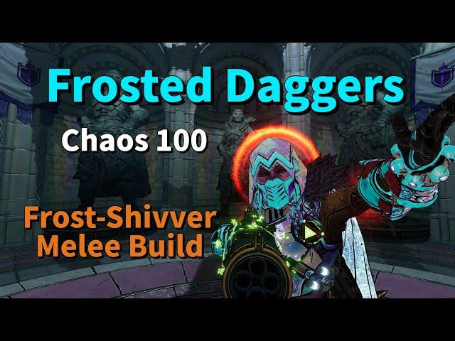 BEST MELEE BUILD | DESTROY CHAOS 100 BOSSES | Frosted Daggers | Frost-Shivver | + Save file