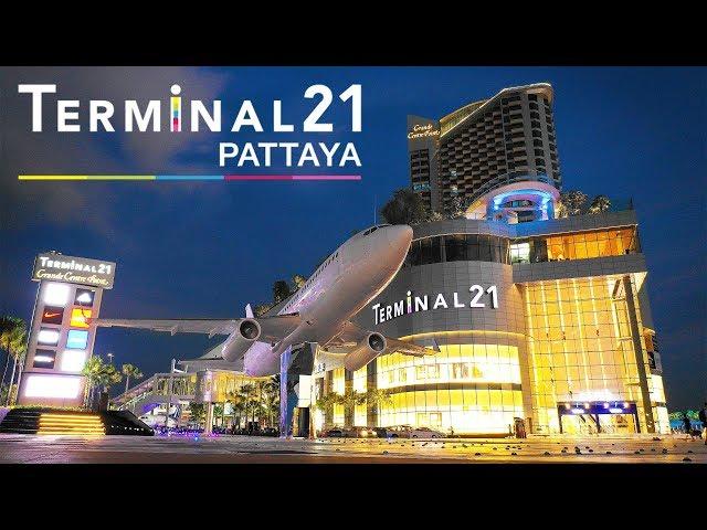 Terminal 21 Pattaya Thailand (4K) Shopping Mall