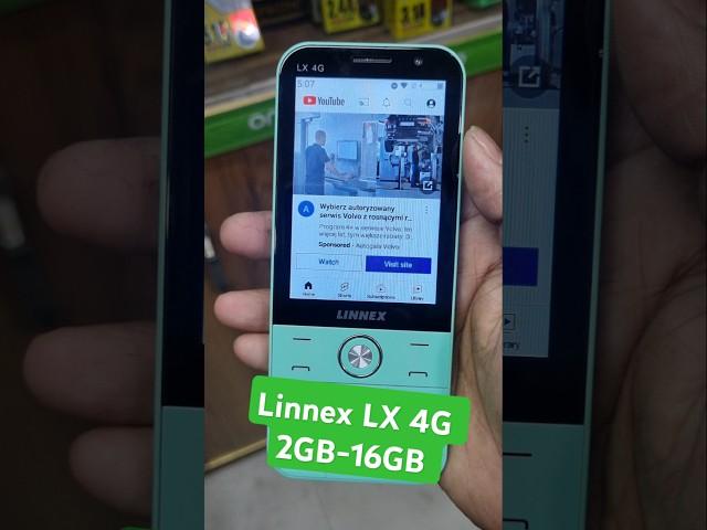 LINNEX LX-4G Android keypad phone #Linnex #grgadget