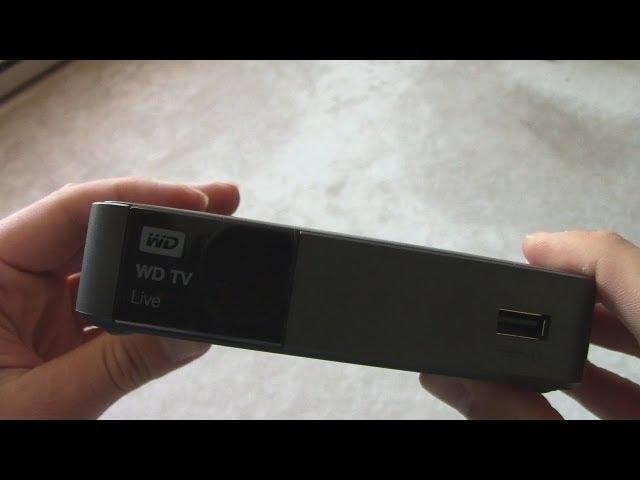 How to set up and program a WD TV Live box