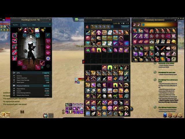 Riders of Icarus. New gear save system! (Quality of life!)