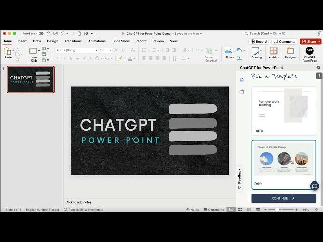 ChatGPT for PowerPoint | How To Create Presentations With AI