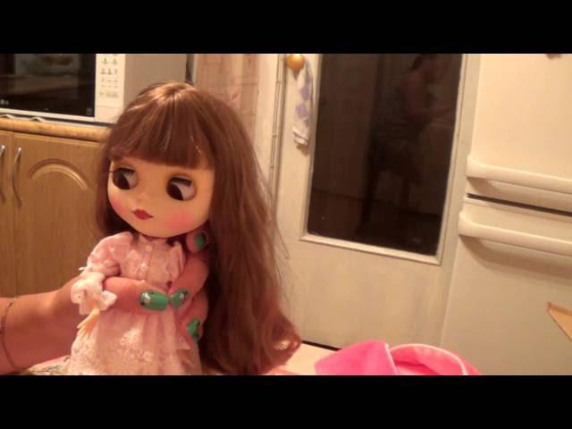 распаковка куклы Blythe с aliexpress