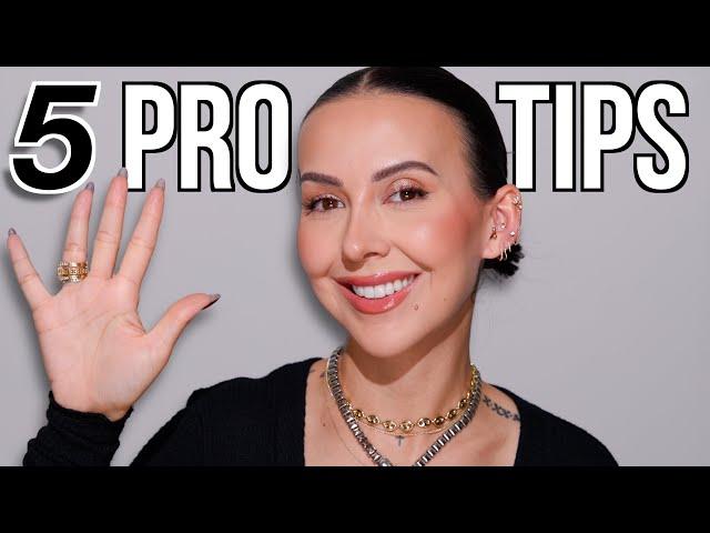 5 Pro Makeup Tips for Beginners!