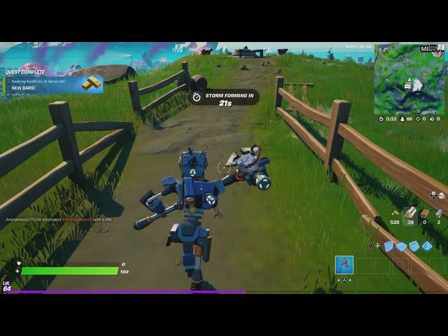 Fortnite  LOK-BOT SKIN PS5 gameplay #newskin #PS5 #fortnite #NewGamePlay